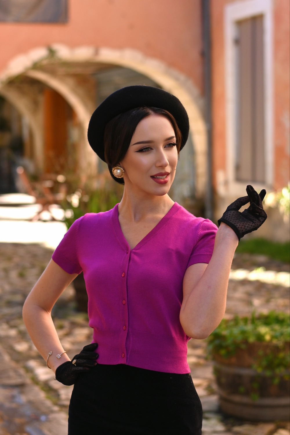 Isadora Short Sleeve Cardigan